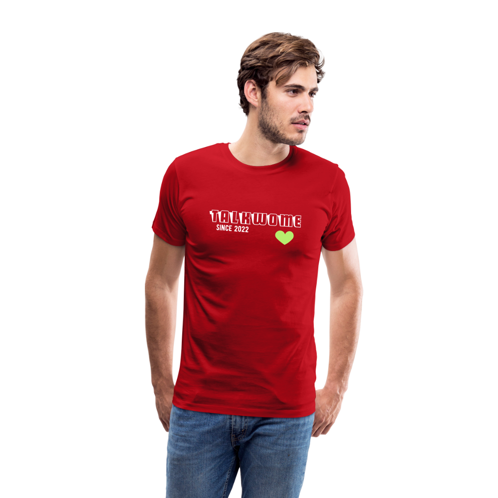 Männer Premium T-Shirt - Rot