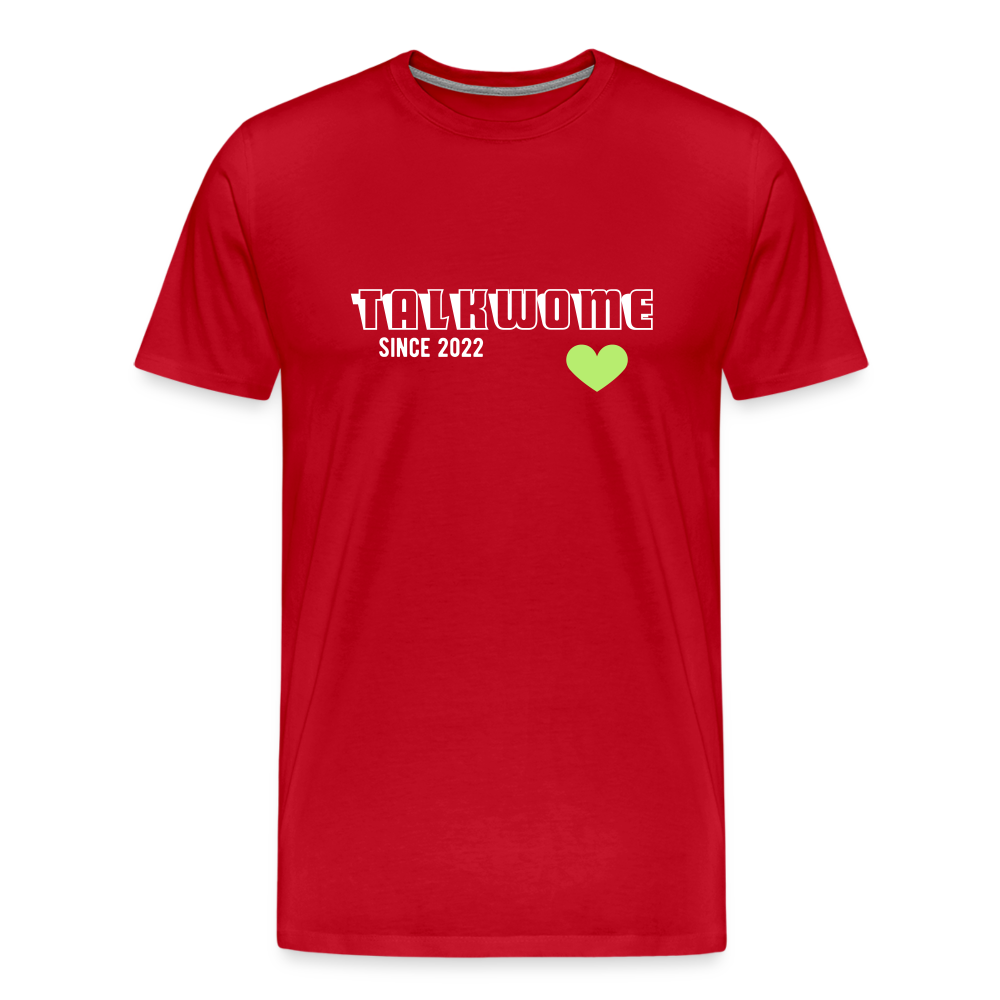Männer Premium T-Shirt - Rot