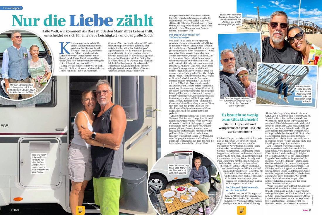 Artikel über talkWOme in der LAURA