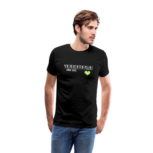 Männer Premium T-Shirt - Schwarz